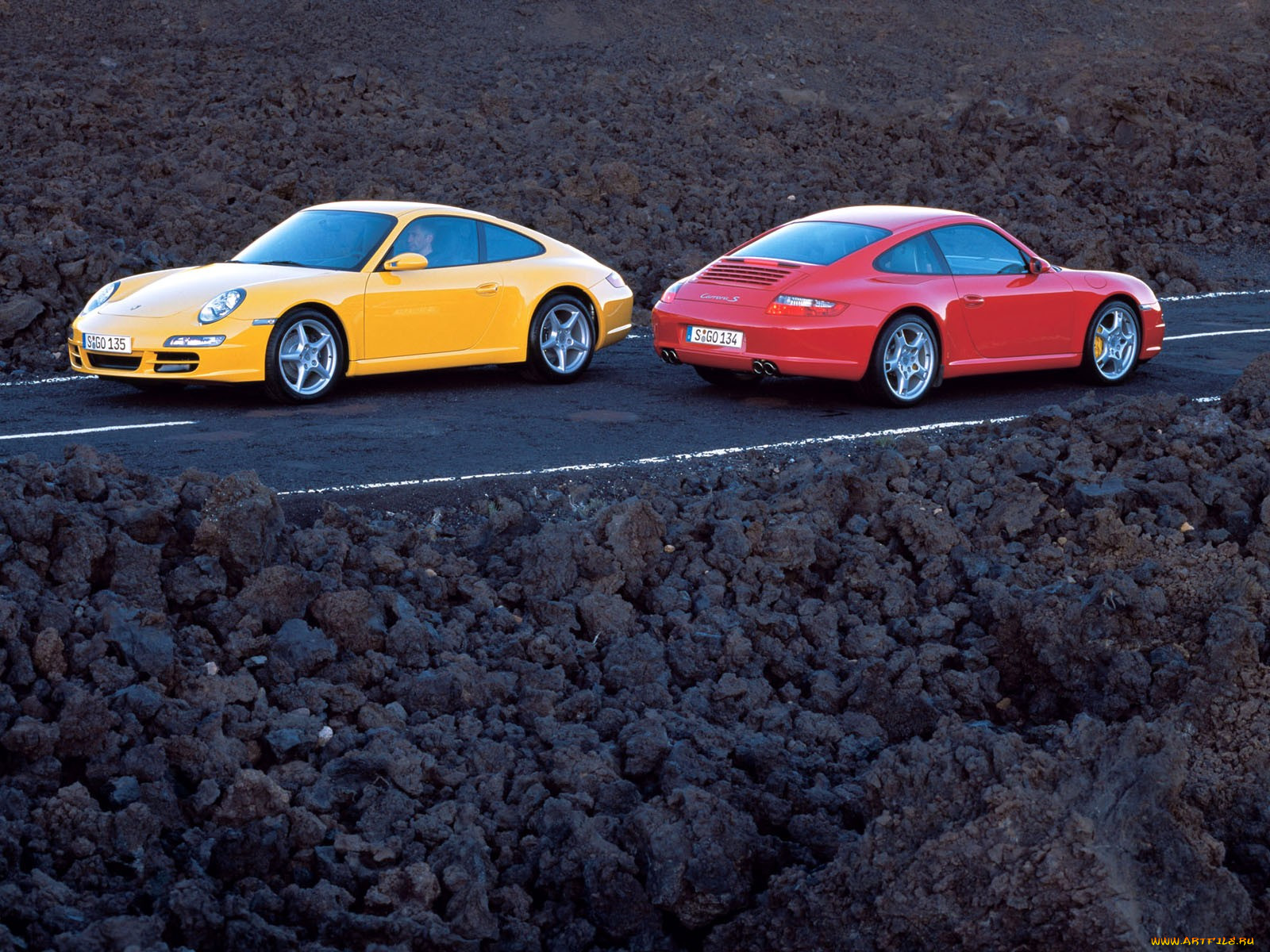 porsche, type, 997, 911, carrera, 2005, 
